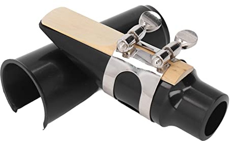 Alto Sassofono Set Sassofono Bocchino Strumento Musicale Strumento Comodo Accessori per gli Studenti Principianti ABS METAL NERO