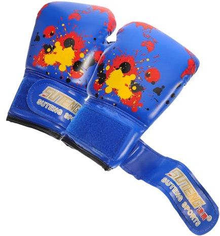 NAMOARLY Boxhandschuhe PU Boxhandschuhe Für Jungen Und Mädchen Trainingshandschuhe Für Boxsack Kickboxen Muay Thai MMA Sparring Und Kampfkunst