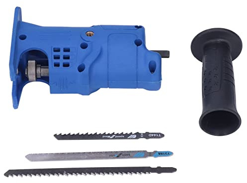 Haofy Säbelsäge 12 Ampere Elektrisch mit Einstellbarer Geschwindigkeit Zum Schneiden von Metall, Holz und Ästen – Leichtes, Abnehmbares Sägeblatt-Werkzeug mit Stoßdämpfendem Griff für Heimwerker,