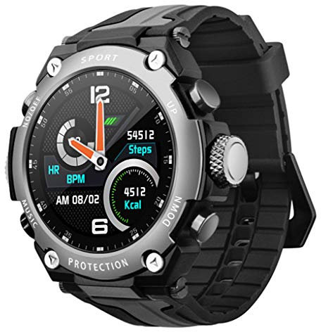 FUN+Smartwatch Rastreador De Ejercicios Podómetro De Calorías A Prueba De Agua Rastreador De Actividad Modos Deportivos Múltiples, para Niños Hombres Mujeres Adroid iOS