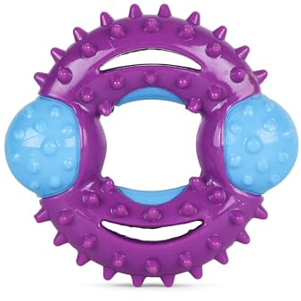 Arm & Hammer for Pets Nubbies Orion Dog Dental Toy| Best Dog Chew Toy for Moderate Chewers | Dog Dental Toy Helps Reduce Plaque & Tartar Without Brushing | Mint Flavor Baking Soda