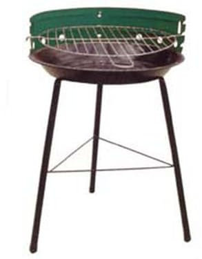 1PEZZO BARBECUE TONDO PICCOLO A TRE GAMBE PICNIC - bracere ? cm.35