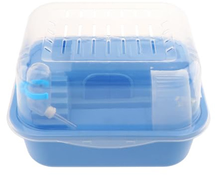 Baoblaze Cage du Hamster, Petite Cage pour Animaux de Compagnie, créatif, Habitat Facile à Nettoyer pour Les Rats Hamster cobayes Petits Animaux, Bleu