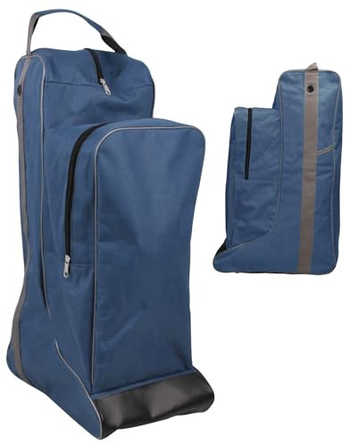 Bagagerumsväska – polyester 60 x 38 x 22 cm | Vattentät cowboyboo Skydd med hållbart skydd, ridresor, tävlingsanvändning, stövelorganiserare med handtag | ridevenemang, gymförvaring