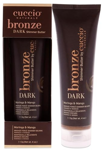 Cuccio - Bronze Dark Shimmer Butter – Moringa und Mango – für Frauen – Bronzer – 113 g
