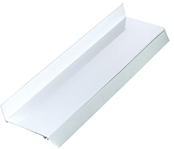 Wandanschlussprofil 120 mm, Alu pressblank inkl. Dichtung (2050 mm)