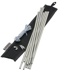 Robens Stange zum Selbermachen, 9,5 mm - 44,5 cm × 9 Stück, Aluminiumstange, Zelt, Erwachsene, Unisex, Mehrfarbig, Einheitsgröße