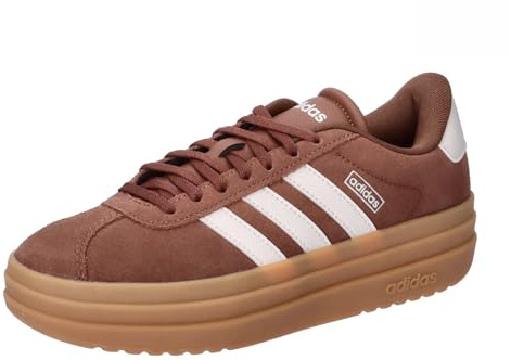 Adidas Women's Vl Court Bold Shoes Brown 4