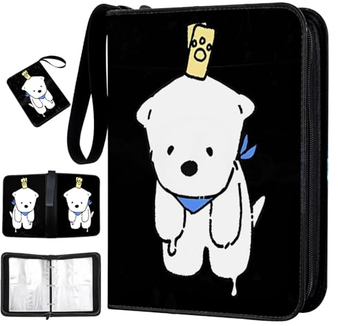 Sammelkarten Album Buch 4-Pocket Sammelalbum mit Magnetischem PU-Leder-Bindemittel Album zum Organisieren von Sammelkarten, 27.5x33.5cm