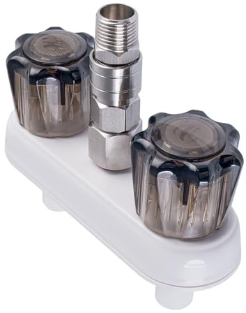 Ancsttu Sostituzione Rubinetto Doccia Autocaravana - Rubinetto Doccia - Acqua Rapido ad Alta Pressione per Caravan Roulotte Bagno Esterni