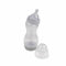 Biberon Ergonomique Col Large Amour 250ml Gris