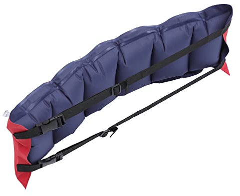 MUELODSIC aufblasbarer Schwimmgürtel Schwimmer Pool-Trainingsgeräte für Erwachsene Bund schwimmhilfe für auftriebshilfe Auftriebsgürtel Schwimmgürtel für Erwachsene Nylon rot