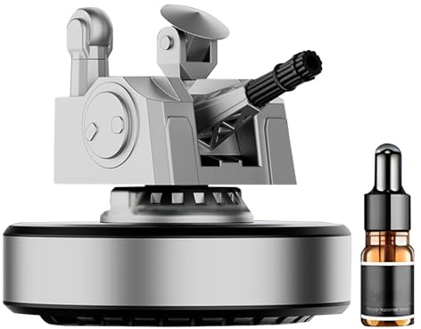 Bil Luftfriskare Solcellsdriven Bildoft Diffuser | Återanvändbar Instrumentpanelsdekor Med 5 ml För Resor & Fordonsutsmyckning