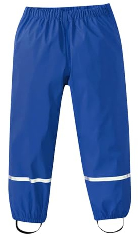 QIUhhpuy Pantalon de Pluie Garcon et Fille Pantalon Boue de Pluie Imperméable Coupe-Vent Léger Enfants Salopette Garçon sans Doublure Surpantalon Réfléchissant Enfant pour Road Running Randonnée