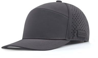 Gorra extragrande XXL perforada con láser para cabezas grandes, gorra ajustable de alto rendimiento, gorra de malla de ala plana de perfil suave