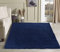 Serdim Rugs Plain Living Room Shaggy Area Rugs, polypropylene, Navy, 120x170cm(4'x5'6)