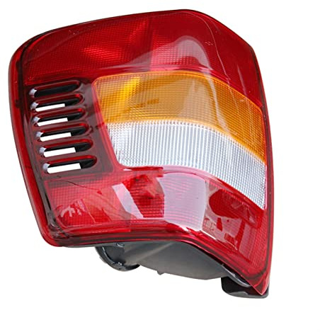 luces de cola traseras Para Jeep Para Grand Cherokee 2001-2005 Luz Trasera Coche Señal De Giro Antiniebla Piezas De Automóvil Pantalla Lámpara Freno Piloto Trasero Para Automóviles (Color : Izquierda