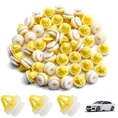 50 Pièces de Clips en Plastique pour Panneau de Carte de Porte Intérieure – Attaches et Durables, Compatibles avec Divers Modèles de Véhicules, Facile à Installer et Longue Durée de Vie