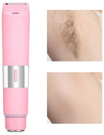Qkbuza Tondeuse Pour Poils Du Corps Des Femmes | Rasoir Électrique Rechargeable Pour Utilisation À Sec Et Humide | Rasoir De Toilette Pour Femmes Pour Poils Pubiens | Pour Visage Jambes Aisselles