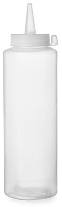 HENDI Bottiglia dosatrice per salse e condimenti, 700ml, trasparente