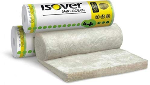 ISOVER PAR 4+ / GOLD 4+ LANA DI VETRO ISOLAMENTO TERMICO ACUSTICO PARETI SOFFITTO (PAR GOLD 4+ 70 MM)