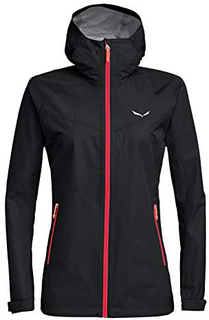 Salewa Puez (Aqua 3) Giacca, Donna, Nero (Black Out/6080), 48/42