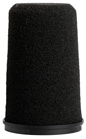 Shure SM7dB Replacement Windscreen – Foam Pop Filter for SM7dB Microphone Only, Not Compatible with SM7B, MV7, MV7+ or Other Microphones, Black