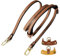 MeoZynxadril Schultergurt, Schulterriemen Aus Leder, 90-125 cm Verstellbarer Schulterriemen, mit 2 Adaptern, Mini Bag Straps, Taschengurt Gurt Verlängerung, Schultergurte für Handtaschen