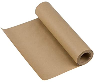 Rotolo Di Carta Kraft Marrone - 30Cm X 30M - Carta Riciclata Naturale Per L'Artigianato, L'Arte, Il Confezionamento Di Regali, L'Imballaggio, La Posta, La Spedizione, Il Pagliolo E Il Pacco