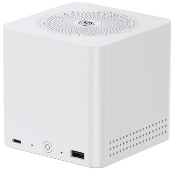Beelink ME Mini PC, Intel N150 fino a 3,6 GHz, 16 GB LPDDR5, SSD M.2 da 1 TB, 6 Slot M.2 NVMe, Dual LAN 2,5 G, HDMI, WiFi 6, BT 5.2, USB-C/Compact NAS/Office