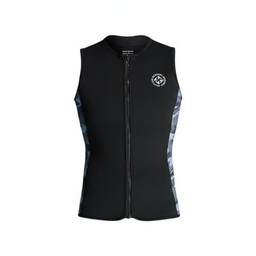 Gilet Protettivo Neoprene 2mm (0.08 inch) - Giubbotto Senza Maniche Caldo per Wave Riding, Sport Acquatici- 2XL