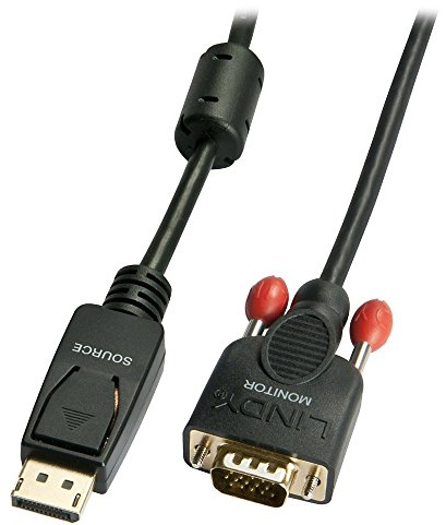 LINDY 1m DisplayPort to VGA Cable