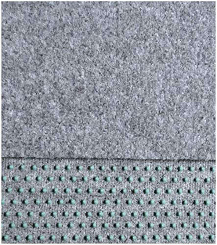 Kunstrasen, Rasenteppich,250 cm Breite Farbe hellgrau (900 x 250 cm)