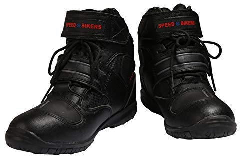 AKAUFENG Motorradstiefel Motorrad Schuhe Herren Kurzstiefel Sneaker Wasserabweisend mit Hartschalenprotektoren 39-45