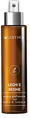 Acqua profumata legni e resine, Lumea, per corpo, viso e capelli, spray da 100 ml