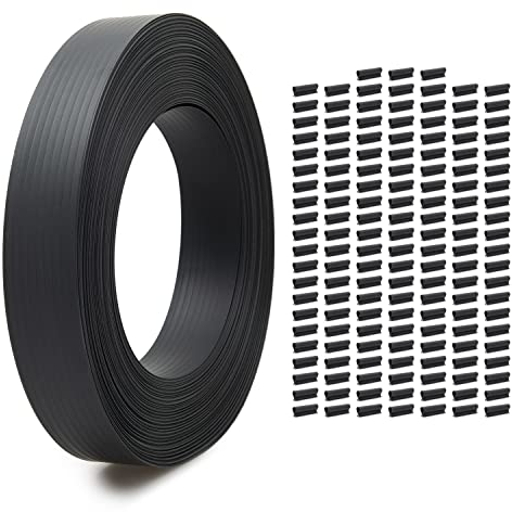 Pajaso Design - Maschendrahtzaun-Sichtschutzband – Anthrazitgraues PVC-Zaunabdeckungssystem – Sichtschutz für Pool, Hof oder Tor mit privater Abdeckung – 250 m Rolle UV-beständig