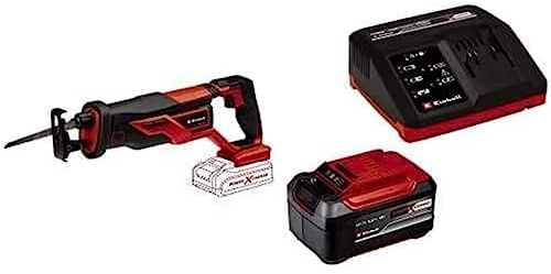 Einhell Akku-Universalsäge TE-AP 18/26 Li Power X-Change (18V, 26 mm Hubhöhe, 18 cm Schnitttiefe in Holz, inkl. Sägeblatt, 5,2 Ah Akku und Fastcharger)