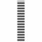 vidaXL Zebrarollo Schwarz 45x230 cm Stoffbreite 40,9 cm Polyester, Zebra-Rollo, Doppelrollo, Zebra-Jalousie für Fenster, Doppelrollo, Zebra-Rollo