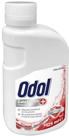 Odol Mundwasser Zahnfleisch +, alkoholfreies Mundwasser Konzentrat, 125ml