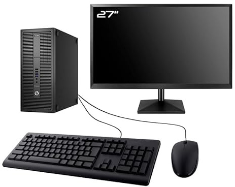 PC Tour HP 800 G2 Gaming Ecran 27 RTX 3050 i7-6700 RAM 32Go SSD 1To W11 WiFi (Reconditionné)