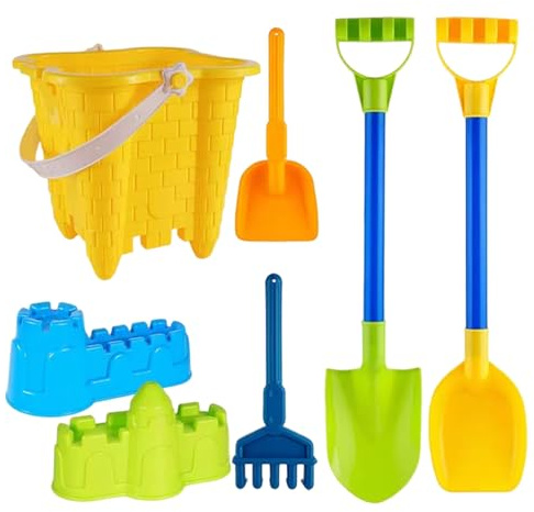 Kit de Construction de château Sable pour Enfants, Ensembles Jouets Sable comprennent