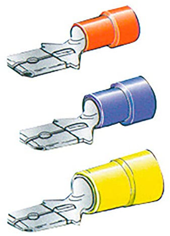 CAPOCORDA FASTON 6,3 MASCHIO BLU (20PZ)