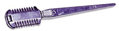 Bodyrbrun Jacks Imports Aluminum Thinning 7 Comb Thins Manes and Tails. Will Also Work as a bot Knife. Uses Standard Replaceable, Double Edge Razor Blades.