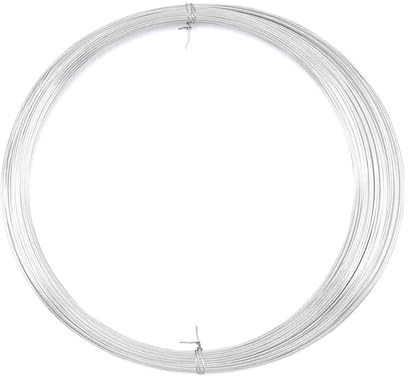 1 st 2m 0,3-1,0 mm 925 sterling silvertråd för smycken som gör halv hårt runda sterling silver smycken trådtillbehör (Size: 1,0mm 2meters)