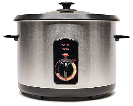 Pars Automatic Persian Rice Cooker - Tahdig Rice Maker Perfect Rice Crust, 20 Cup