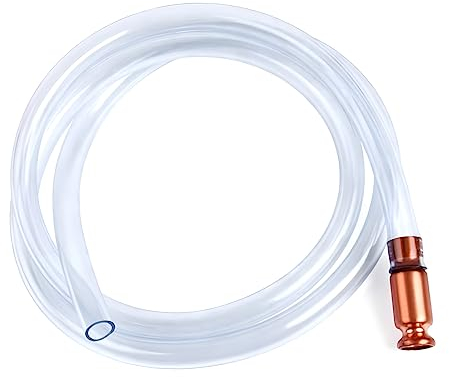 JNNJ Bomba Sifón Autocebado, Tubo de Sifón Manguera para Gasolina/Gas/Agua/Aceite/Otro/Líquido, Bomba de Trasvase de Liquidos Manual de Combustible, para Coche, Barco, Moto, Acuario