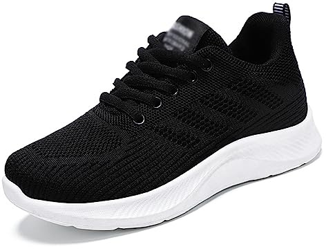 DHAEY Zapatillas ortopédicas for Mujer, Fascitis Plantar, Zapatos ortopédicos for Caminar for diabéticos, Zapatillas cómodas Informales a la Moda, Zapatos for Caminar (Color : Black, Size : 39 EU)