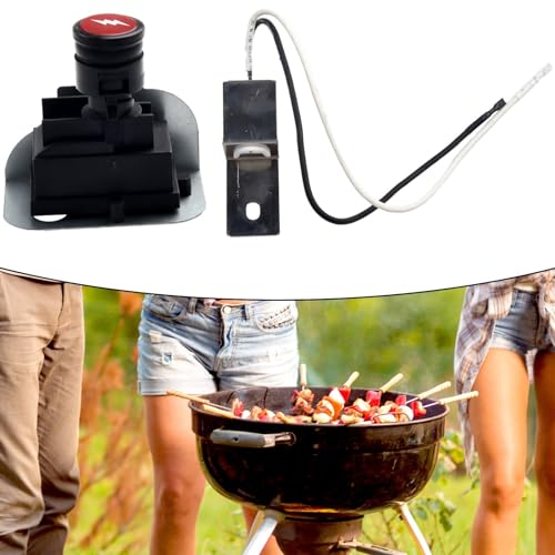 HEIBTENY Encendedor de barbacoa eléctrico kit de encendido de repuesto para Weber Q1200 Q2200 64868 serie pulsador de encendido barbacoa encendedor de barbacoa piezas de repuesto