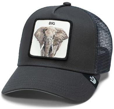 Goorin Bros The Big Elephant Elefante Gris Gorra de Camionero Ajustable
