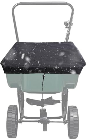 Housse d'engrais pour chariot de jardin, protection anti-poussière, housse de protection contre les épandages, housse en tissu Oxford pour terrasse, jardin, cour, extérieur, pelouse pour grange